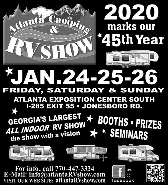 Atlanta Camping & RV show ad