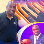 Roger Jackson with Poster