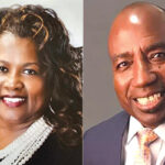 Elaine Lucas and Roger Jackson