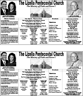Lizella Pentecostal 11-23 Lizella Pentecostal 11-23