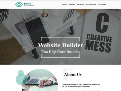 Zakra One-Page V3 Gold