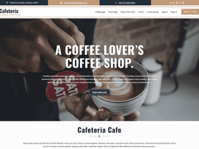 Coffee Cafeteria