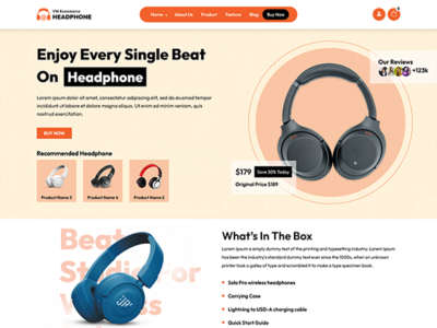 Ecommerce Landing Page Pro