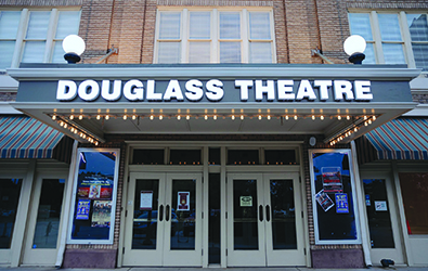 Douglas Theatre buiding front